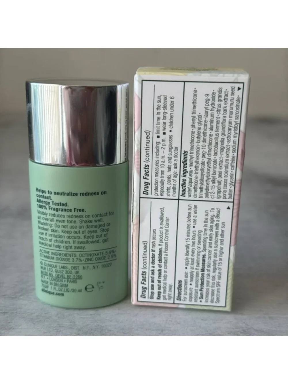 Clinique Redness Solutions Makeup “CN 20 Calming Fair” NIB